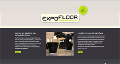 Desktop Screenshot of expofloor.be
